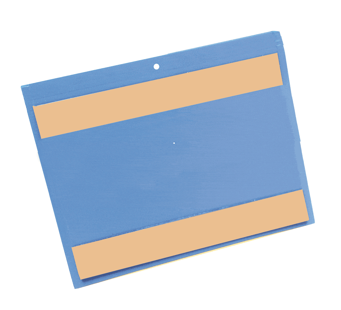 Document holder with double-sided tape, a5 landscape - image 2 Document holder with double-sided tape, a5 landscape - image 2