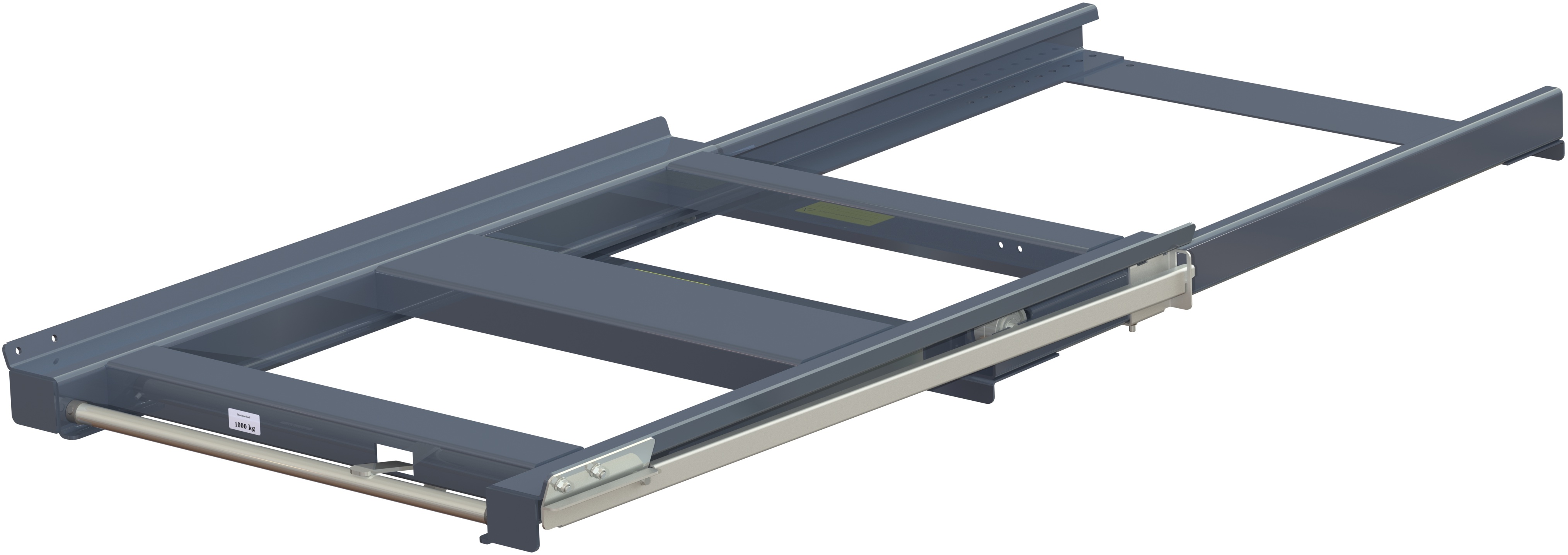 Lastningslås balkmonterad utdragsenhet  1000 kg 70% höger - bild 2