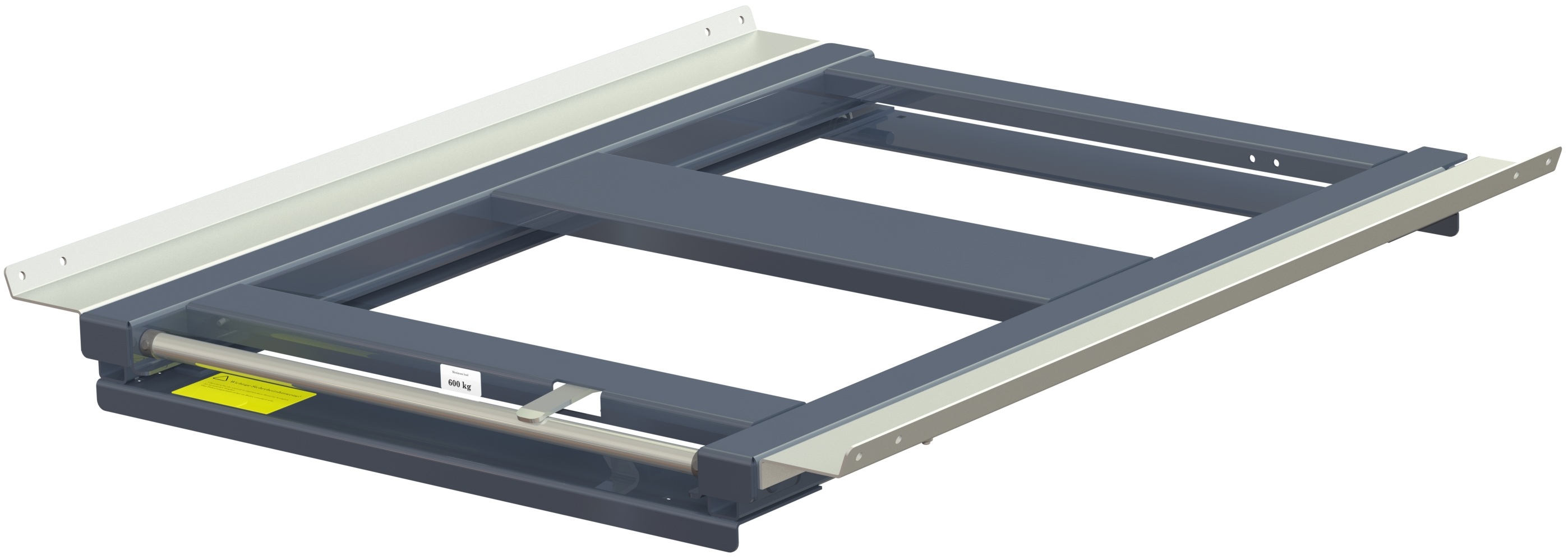 11 603 0 1 Pull-out unit for fin pallet with 70% extension capacity, 600 kg load capacity, w=1030 d=1200 - image 2