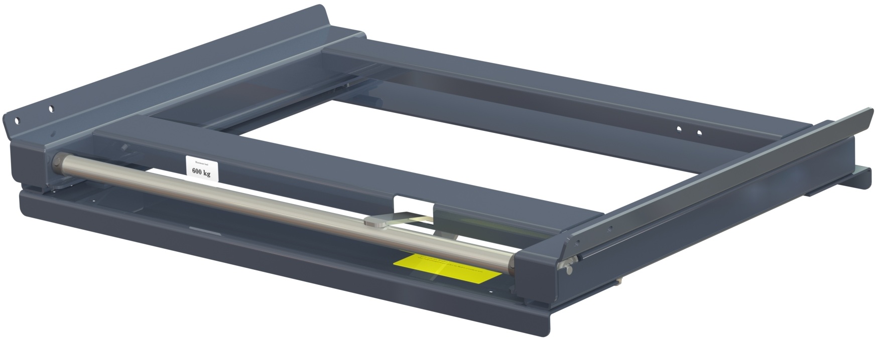 Pull-out unit for pallet rack with 70% extension ,600 kg load capacity, - image 2