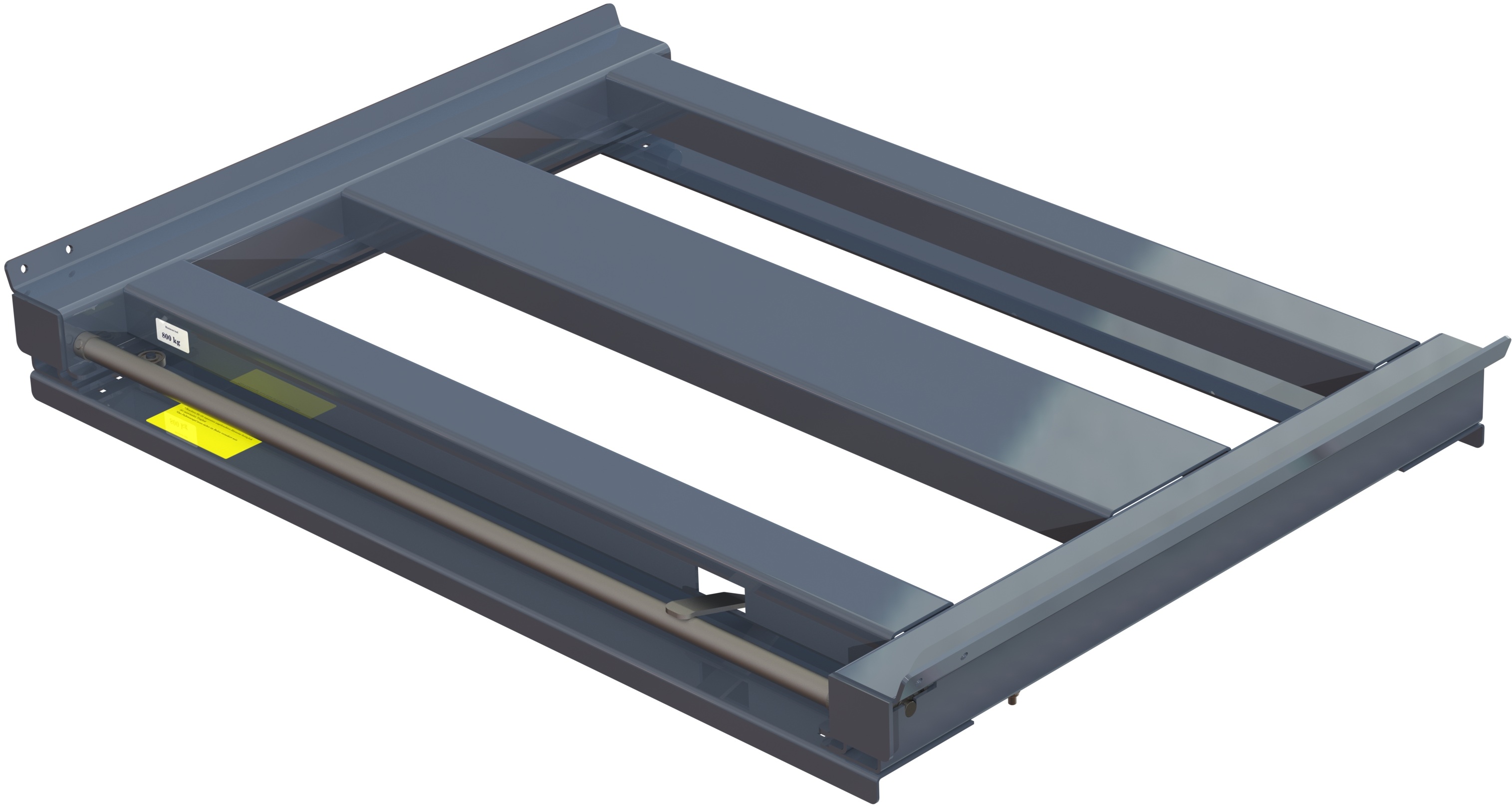 11 805 0 1 Pull-out unit for pallet rack with 70% extension ,800 kg load capacity, front-loaded, long-side handled eur-pallet - image 2