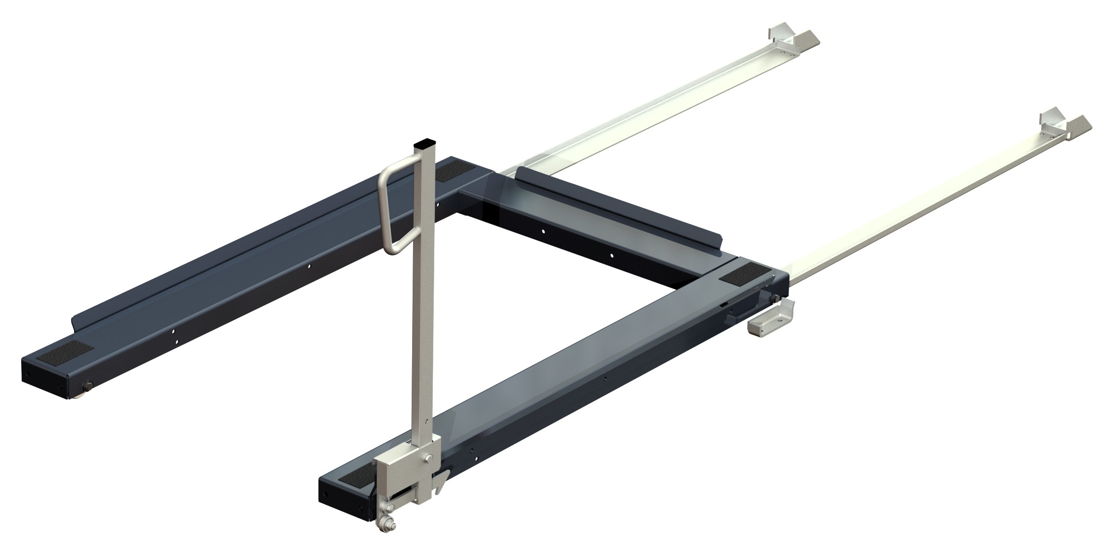 13 1201 floor mounted pullout unit 1200 kg frontloaded shortside handled eurpallet Floor mounted pull-out unit ,1200 kg, front-loaded, short-side handled eur-pallet