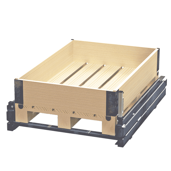 15 6001 gavelmonterad utdragsenhet 100 utdragskapacitet 600 kg belatsningskapacitet eur Gavelmonterad utdragsenhet för eur-pall 100% utdragskapacitet, 600 kg belatsningskapacitet - bild 2