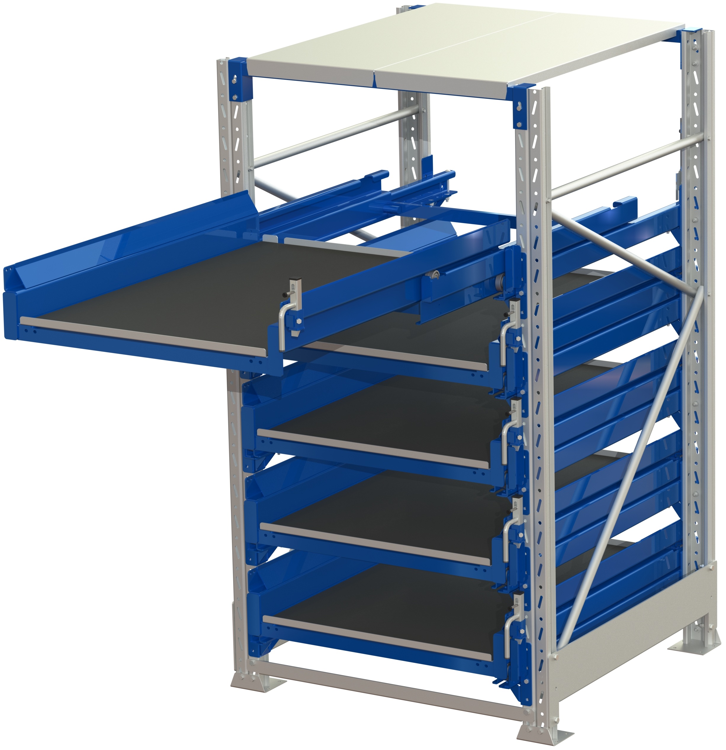 Tsu - tool storage unit, 5 pull-out units, 600 kg, 100% extension Tsu - tool storage unit, 5 pull-out units, 600 kg, 100% extension