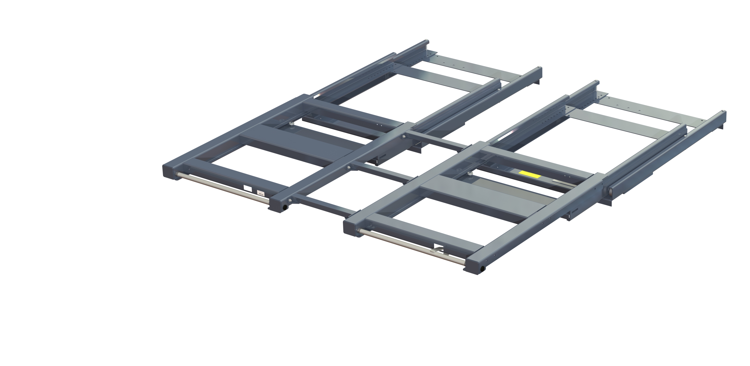 Wide beam-mounted pull-out unit 1600 kg 100% w=2100