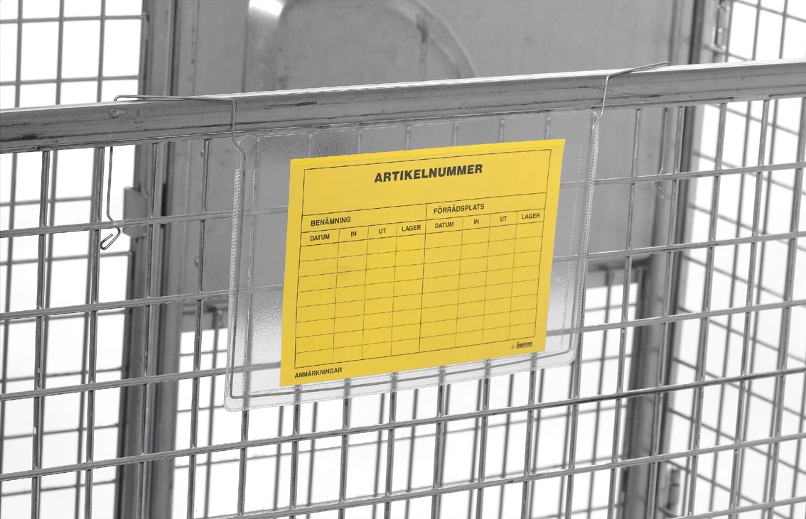 Document holder with wire hanger  a5 landscape - image 5