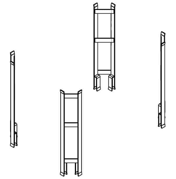 5903556 layoutbild Palldistans - krage till pall, 700 mm, 1000 kg / 4st, 4-pack - bild 2