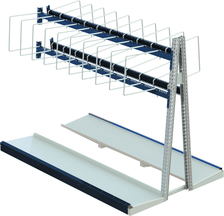 Dsf262720bi listställ lodur premium tvåsidig b2700 h2000 följesektion inklusive 20 avdelare Listing double b2700 h2000, section section including 20 dividers