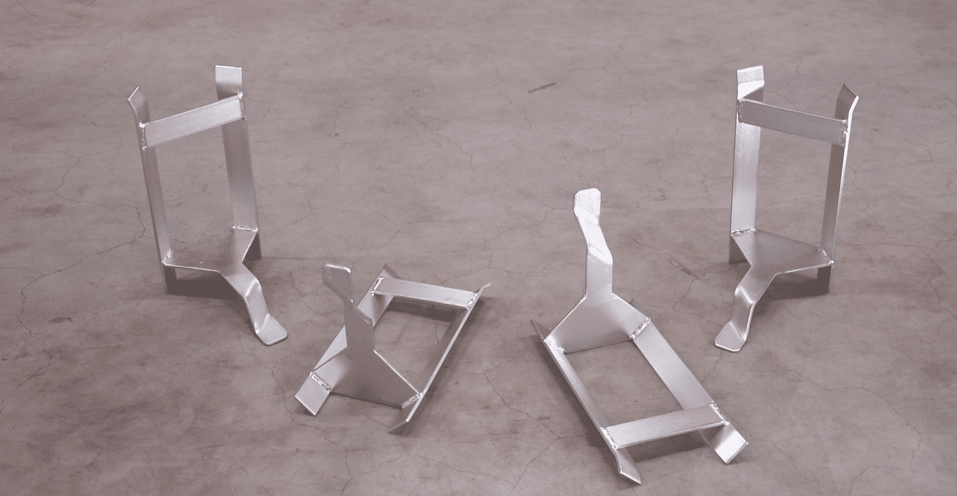 Pallet distance pallet to pallet 2 Palldistans - pall till pall, 250 mm, 1000 kg / 4st, 4-pack - bild 2