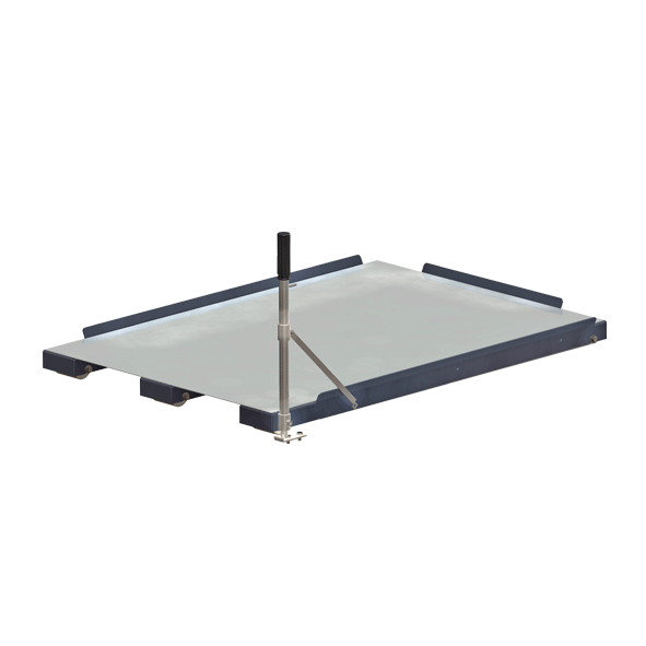 Steel shelf panel for short-side handled floor-mounted unit Steel shelf panel for short-side handled floor-mounted unit