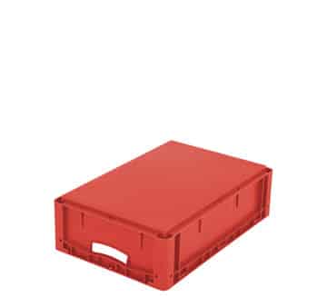 Xl-låda 600x400x170mm häftklamrar u-lås, 34l - bild 2