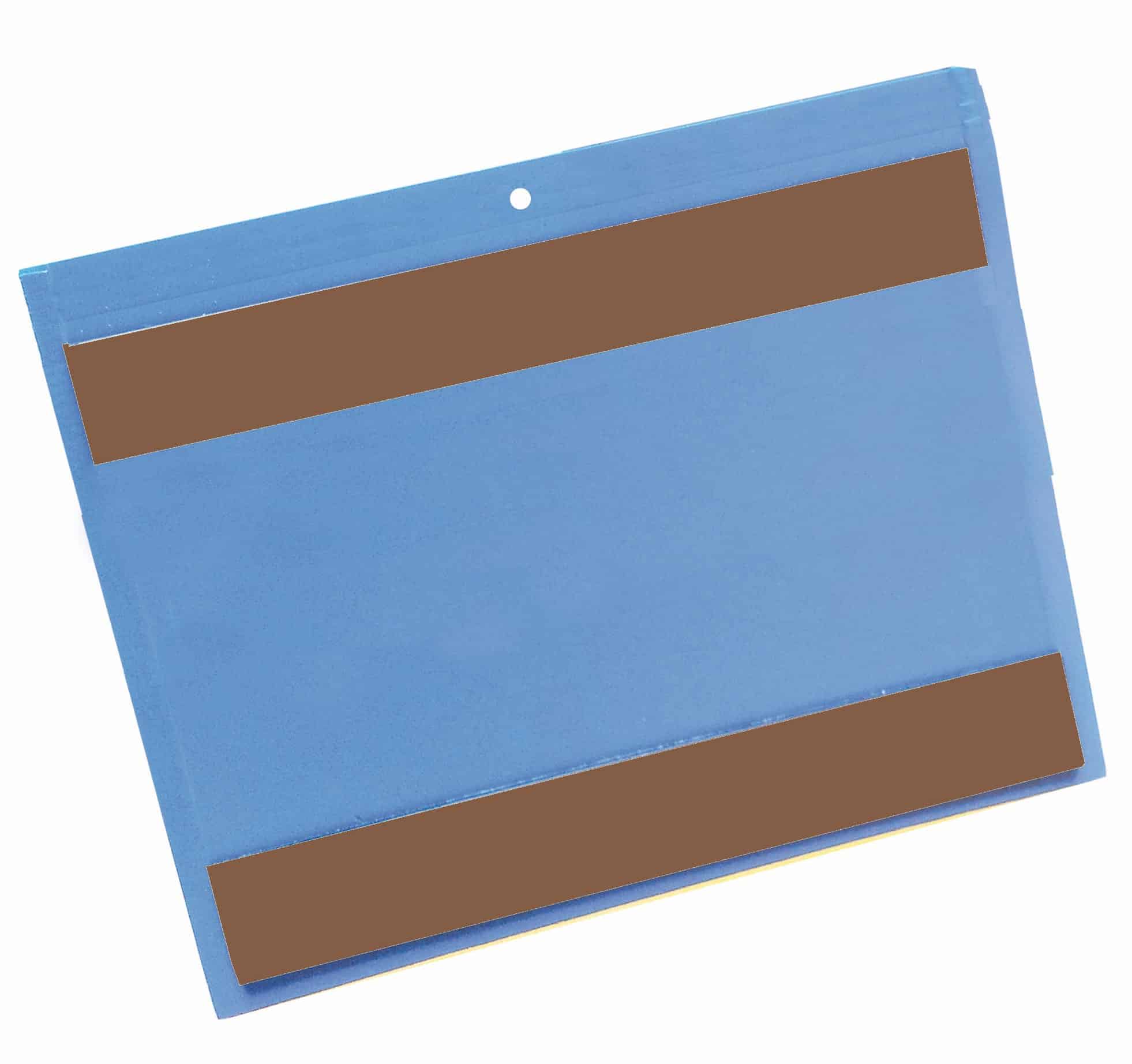 Plastficka a6 plan liggande med magnettejp, 50-pack - bild 2