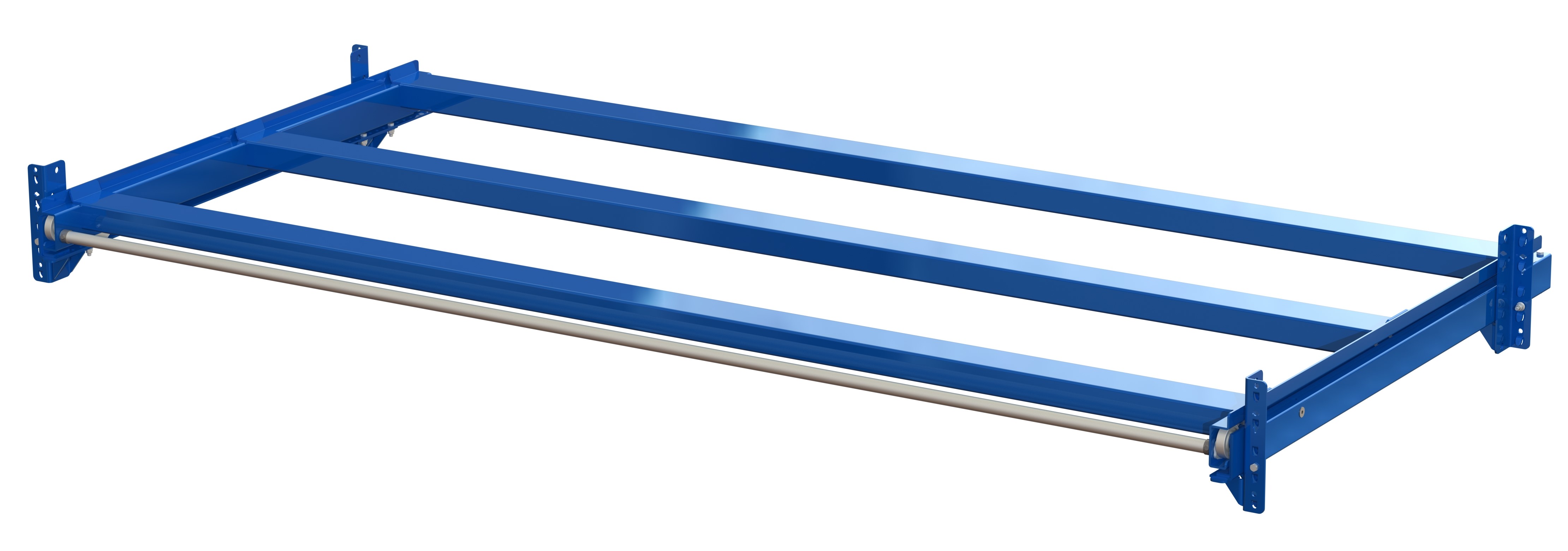 27 2706 0 1 blue closed Stående monterad bred utdragsenhet 600 kg 70 % b=2700 - bild 2