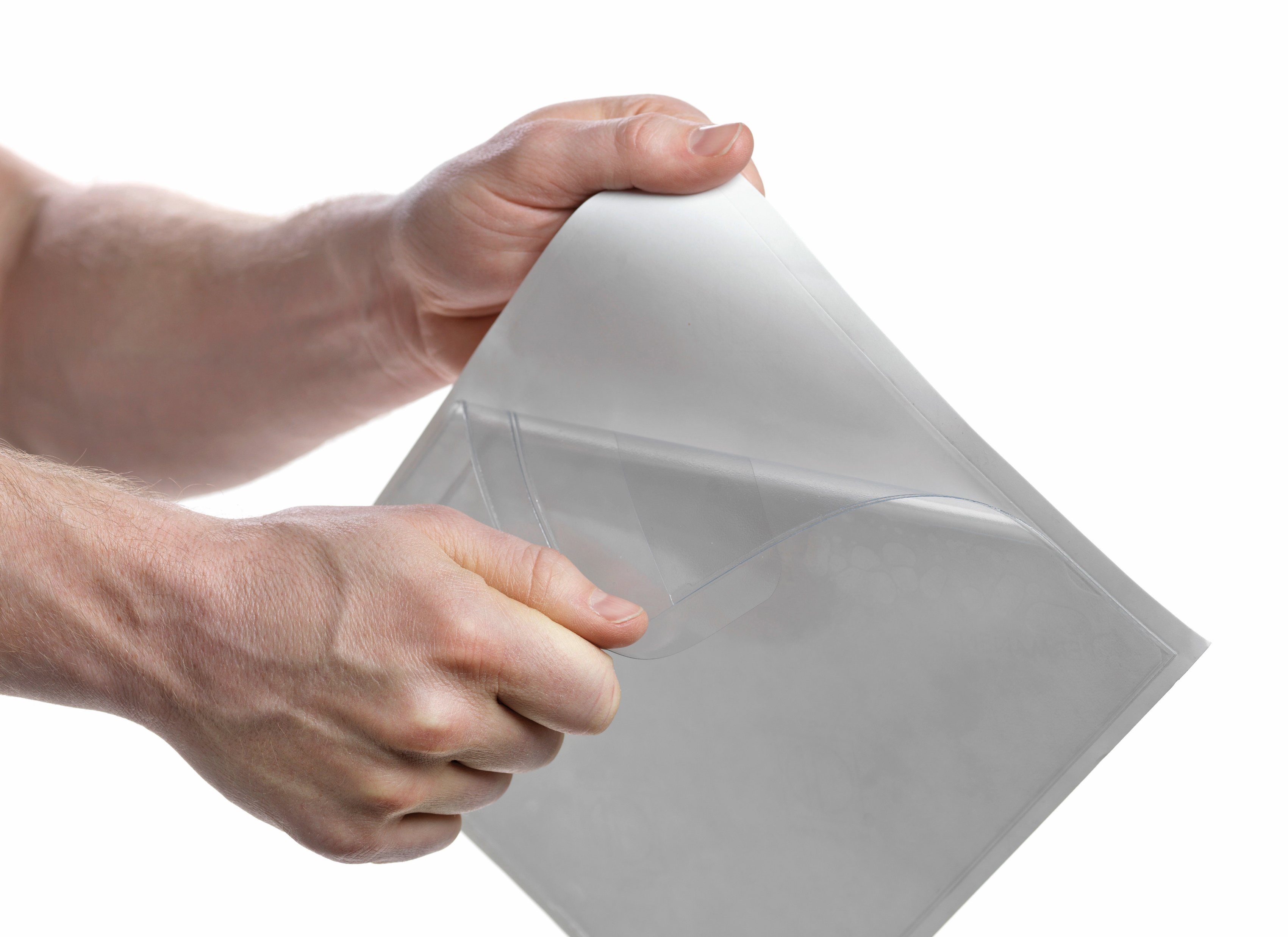 Plastficka m lock, självhäftande a5 225x165x20  mm, 50-pack - bild 2